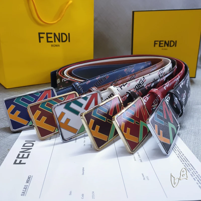 Fendi belt 38mmX80-125cm lb02